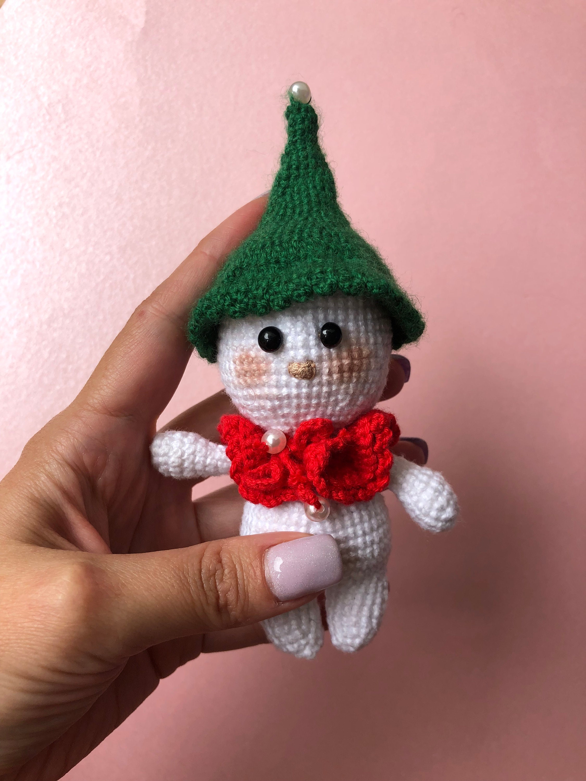 Spielzeug Trends Weihnachten 2022 Gehäkeltes Schneemann Spielzeug Weihnachten 2022 klein Etsy