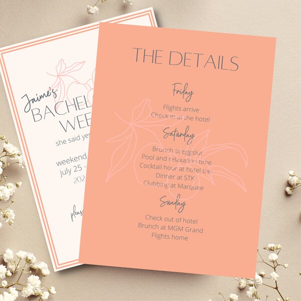 Savannah Party Invitation Etsy Canada