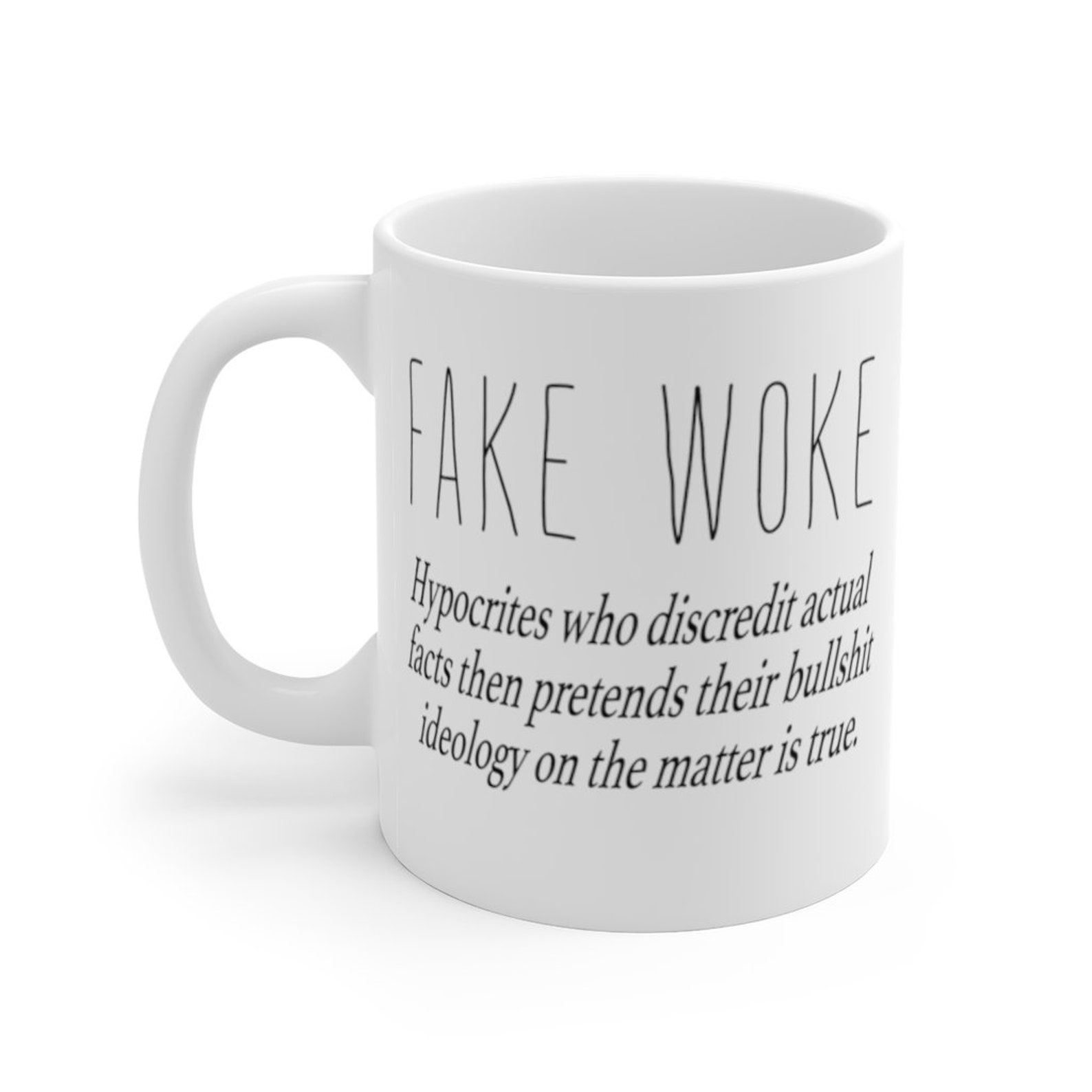 Birthday Gift Ideas Fake Woke Fake Woke Definition for Best Etsy