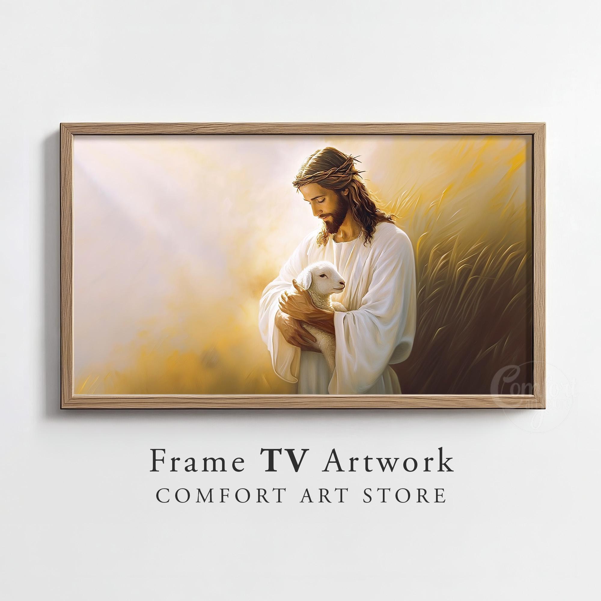 Easter Frame TV Art Samsung Frame Tv Jesus Christ Frame Tv Easter