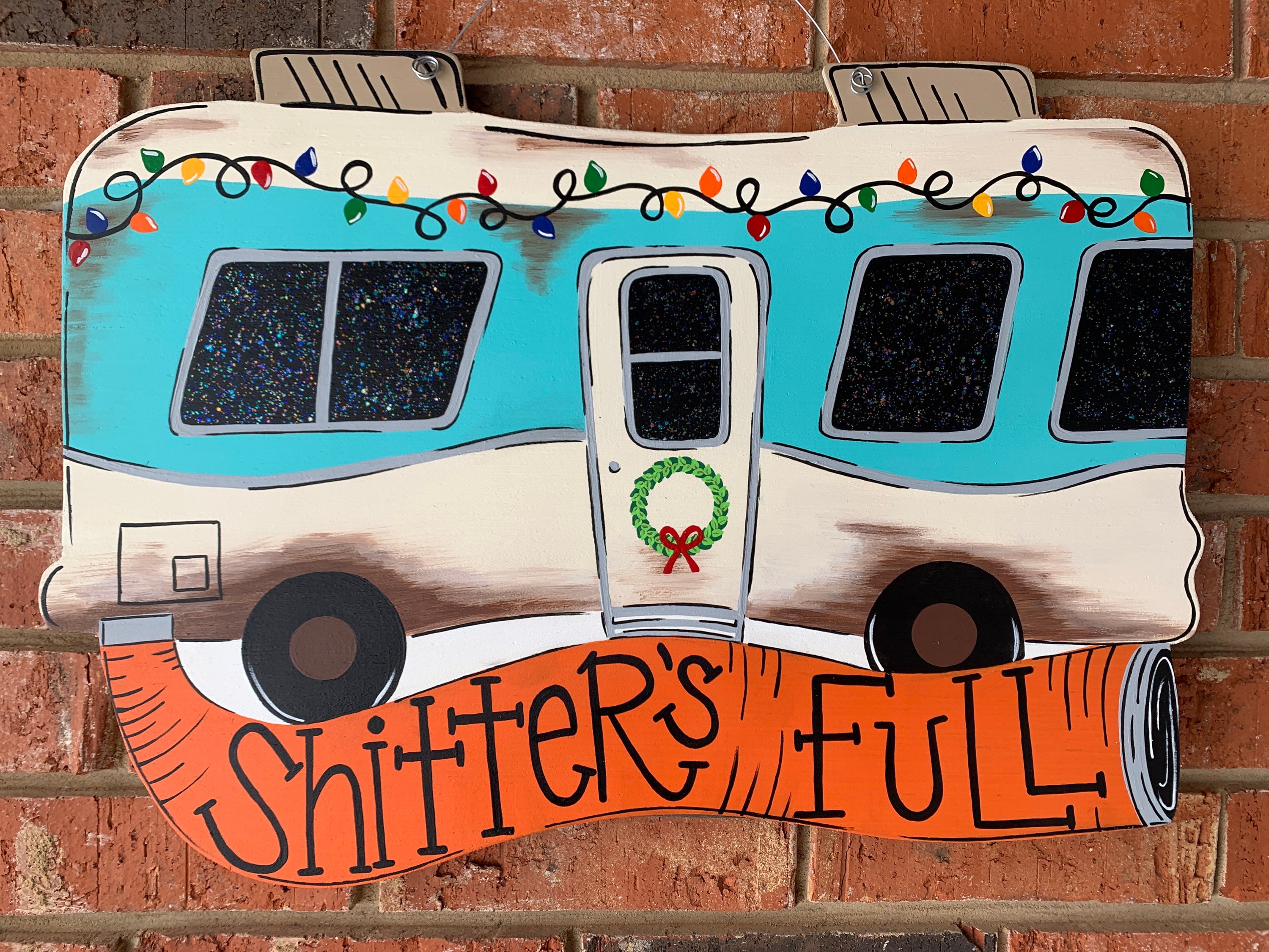 National Lampoons Christmas Vacation door hanger camper door  Etsy