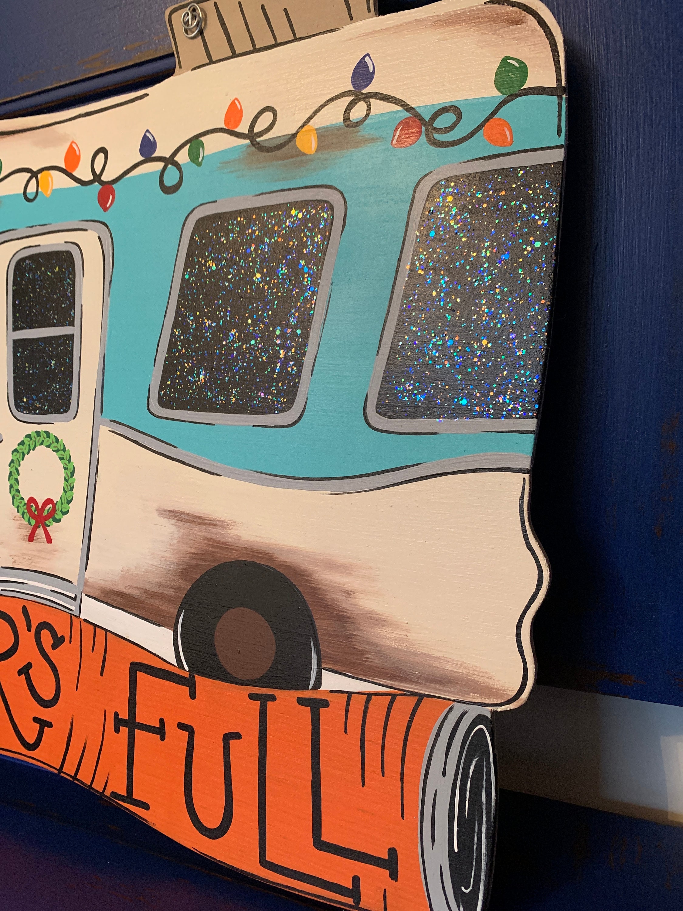 National Lampoons Christmas Vacation door hanger camper door  Etsy