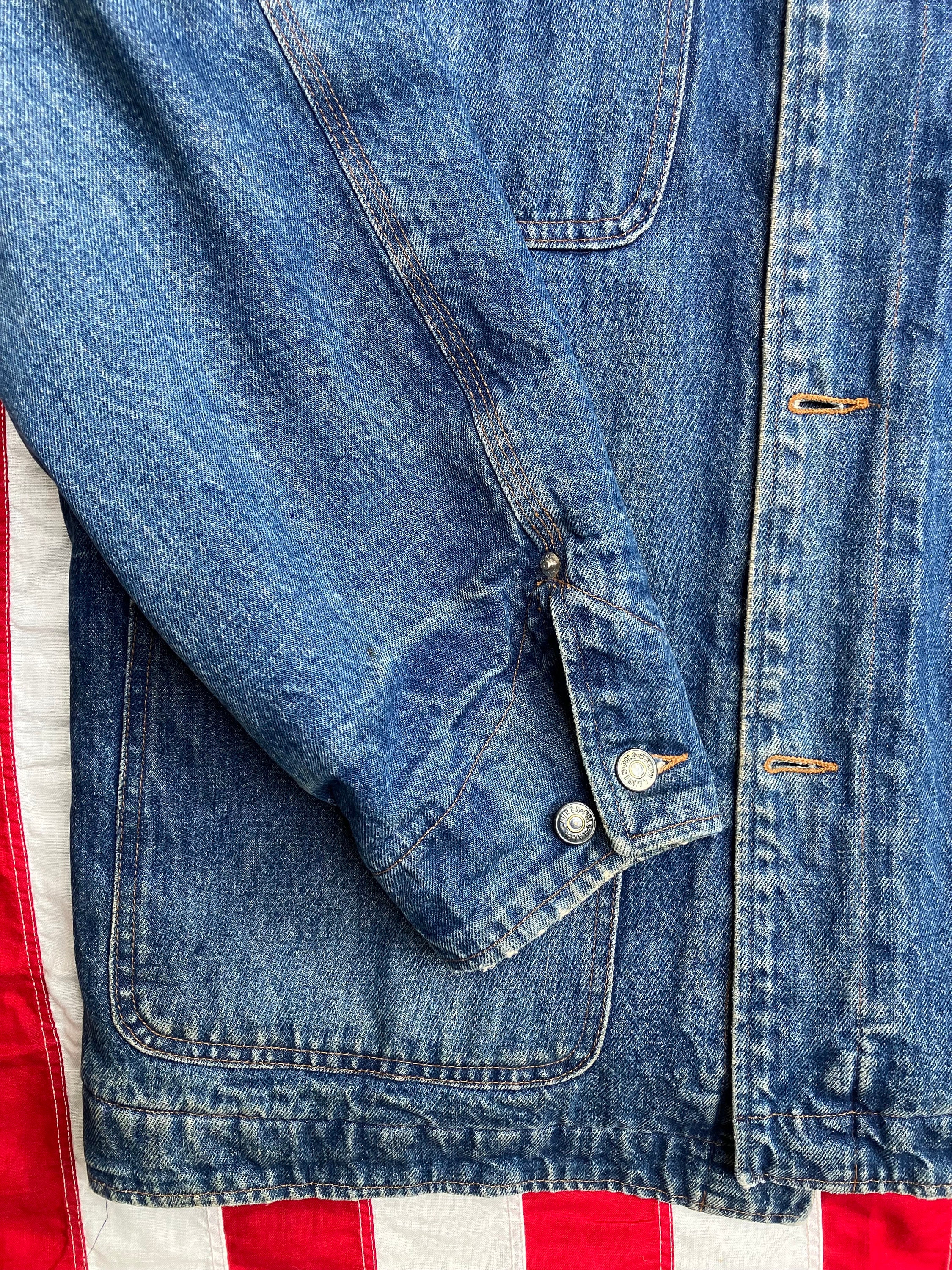 Size L Vintage Polo Ralph Lauren | Blue Denim | Chore Jacket Size L Vintage Polo Ralph Lauren | Blue Denim | Chore Jacket