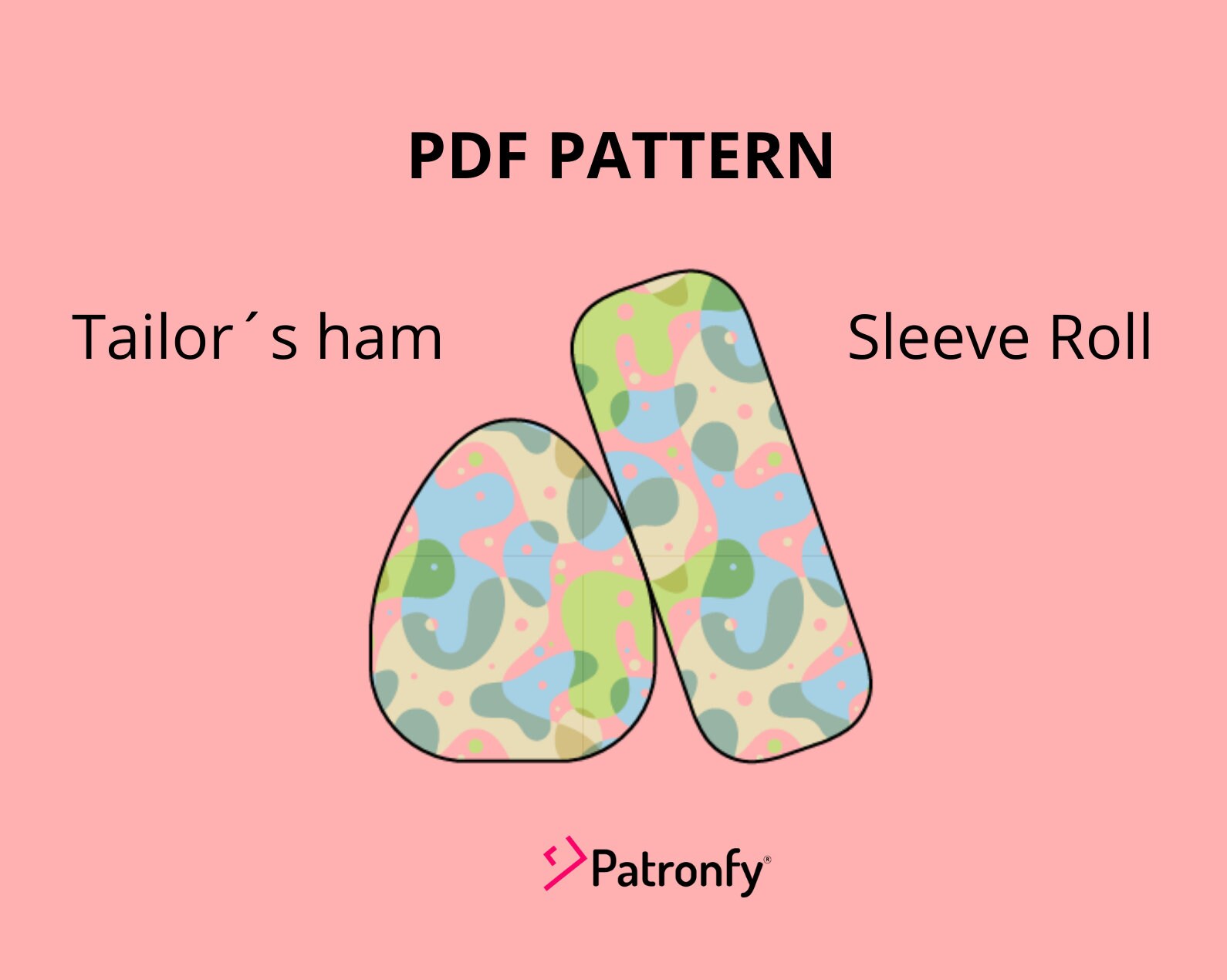 Tailors Ham and Sleeve Roll PDF Sewing Pattern Tailors Ham Etsy UK