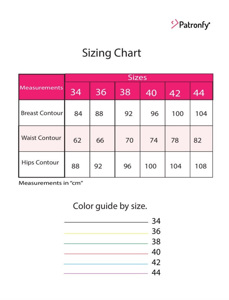 Mary Corset PDF Sewing pattern Corset Pattern Corset Sewing Pattern 6 SIZES Instant download A4, US letter image 3