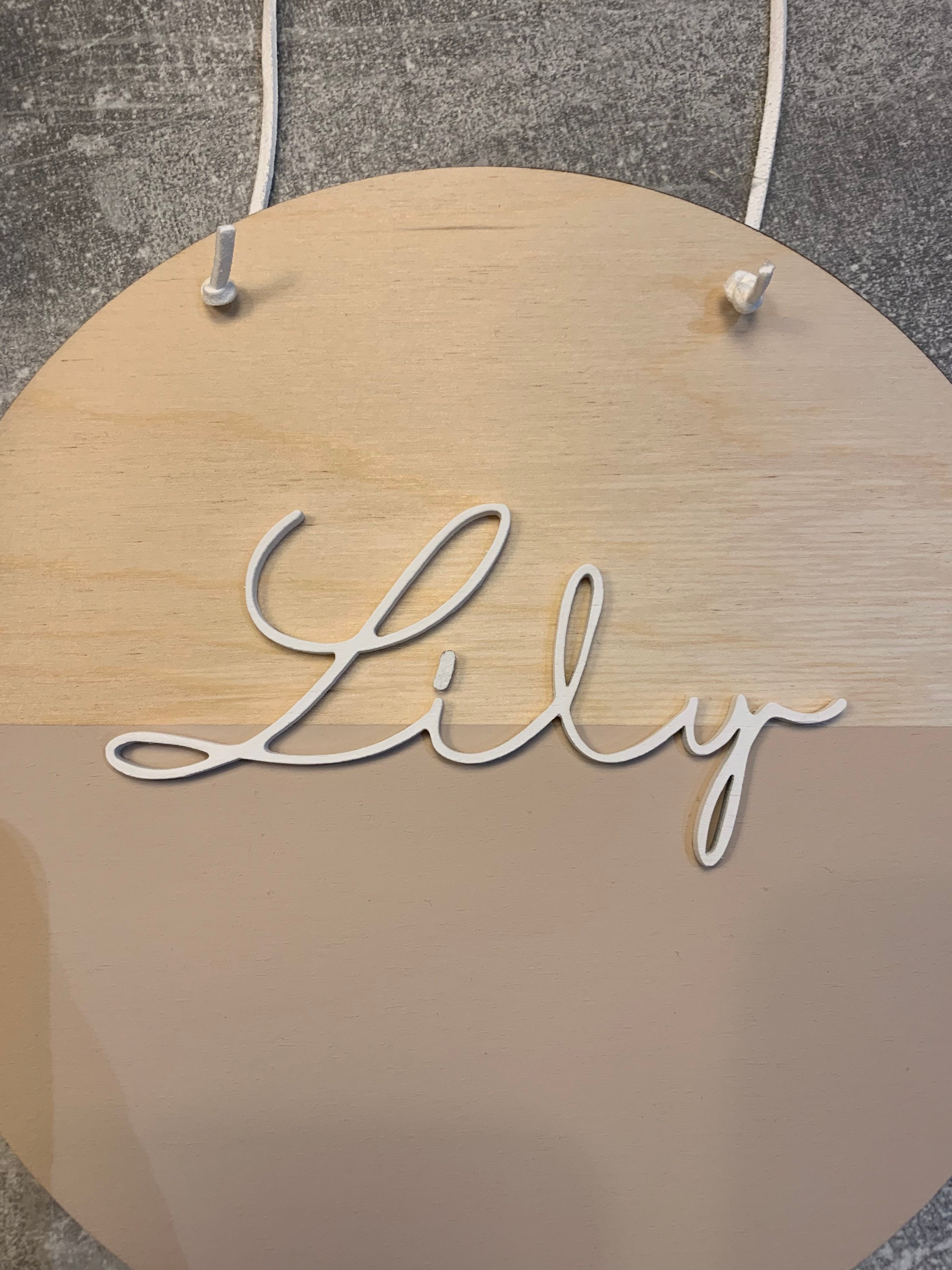 Personalised name plaques wall art wooden name sign nursery Etsy