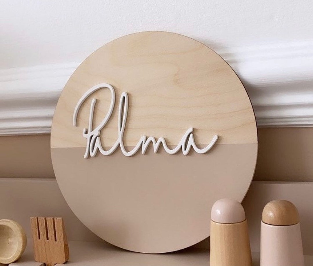 Personalised Name Plaques, Wall Art, Wooden Name Sign, Nursery Decor
