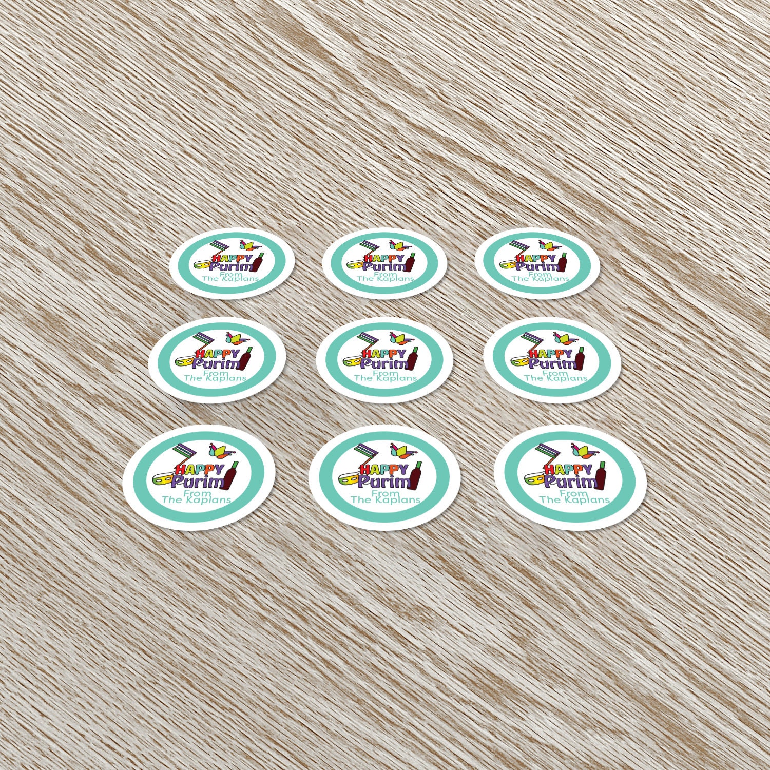 Purim Labels - Etsy