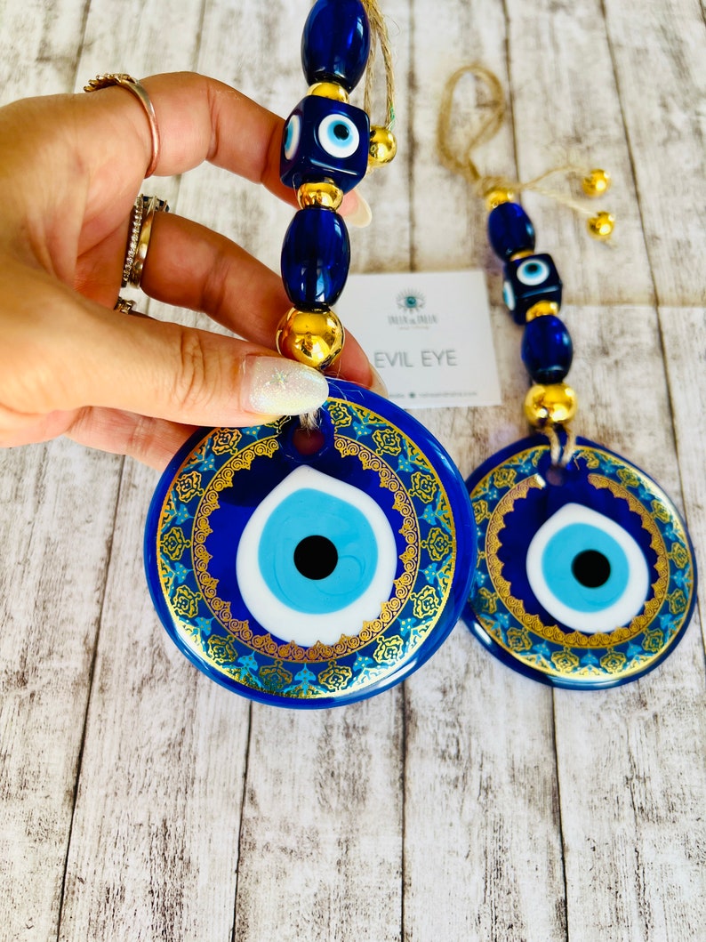 Evil Eye Wall Hanging, House Protection, Home Decor, New Home Gift Idea, Home Protection, Good Luck, Protection Charm, Gift for Home image 6