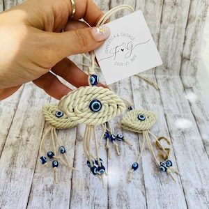 100 Pcs Evil Eye Wedding Favors For Guests, Personalized Wedding Gift for Guests, Evil Eye Charm, Baby Shower, Wedding Decoration