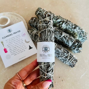 Bundels witte salie voor spirituele vernieuwing, smudgesticks witte salie, smudge-bundels witte salie, groothandel bulkbundels