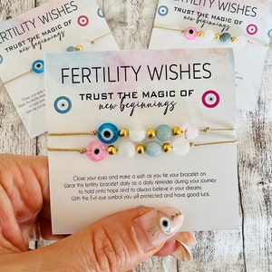 Bracciale della fertilità, Cristalli della fertilità, Cristalli della gravidanza, Pietre per aumentare la gravidanza, Malocchio, Cristalli di supporto alla fertilità