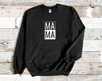 Mama Sweatshirt, Mama Crewneck, Baby Shower Gift, Mama to be shirt, Pregnancy Announcement sweater