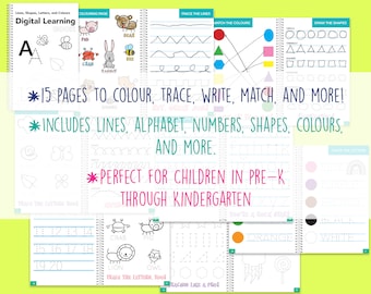 Tracing Practice, Writing Worksheets, Busy Book, Line Tracing, Toddler Learning, Preschool, Handwriting Practice, Busy Binder, Homeschool