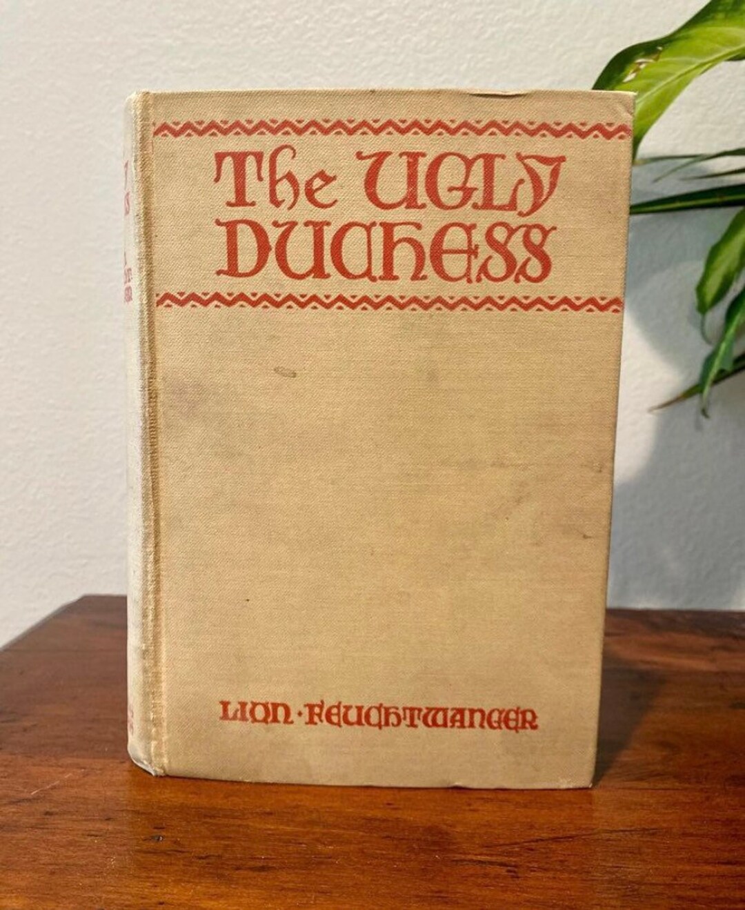 The Ugly Duchess by Lion Feuchtqanger Vintage Book Etsy