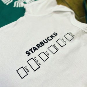 Starbucks Cup kids Tee - Available in multiple sizes!