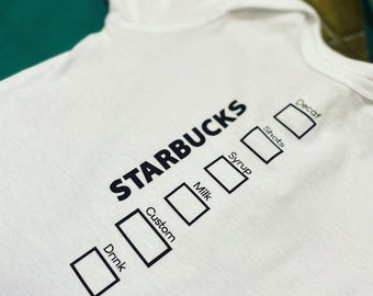 Starbucks Cup kids Tee - Available in multiple sizes!