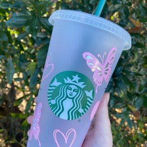 Butterfly Starbucks cup