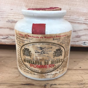 LabLagny Pommery French Mustard Crock