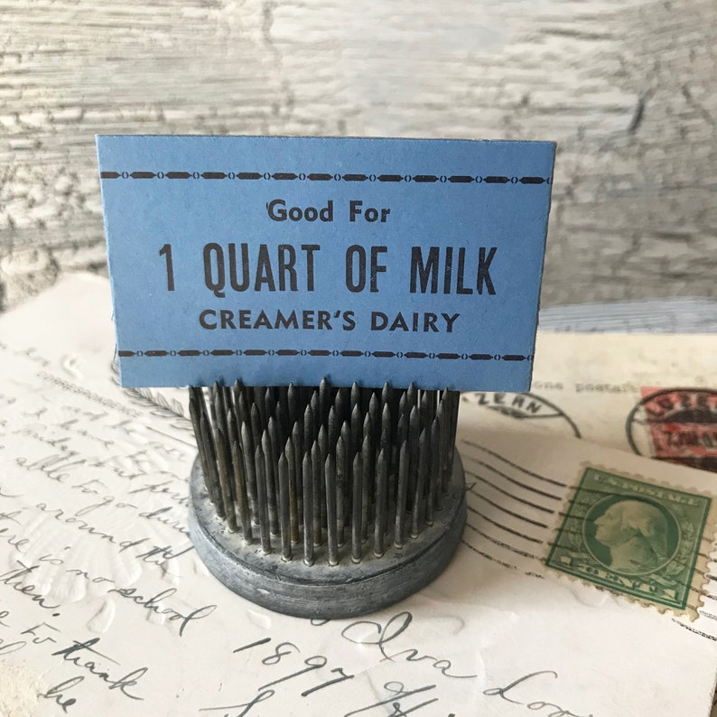 Ticket Creamer's Dairy Fairbanks Alaska Good for 1 Quart Etsy