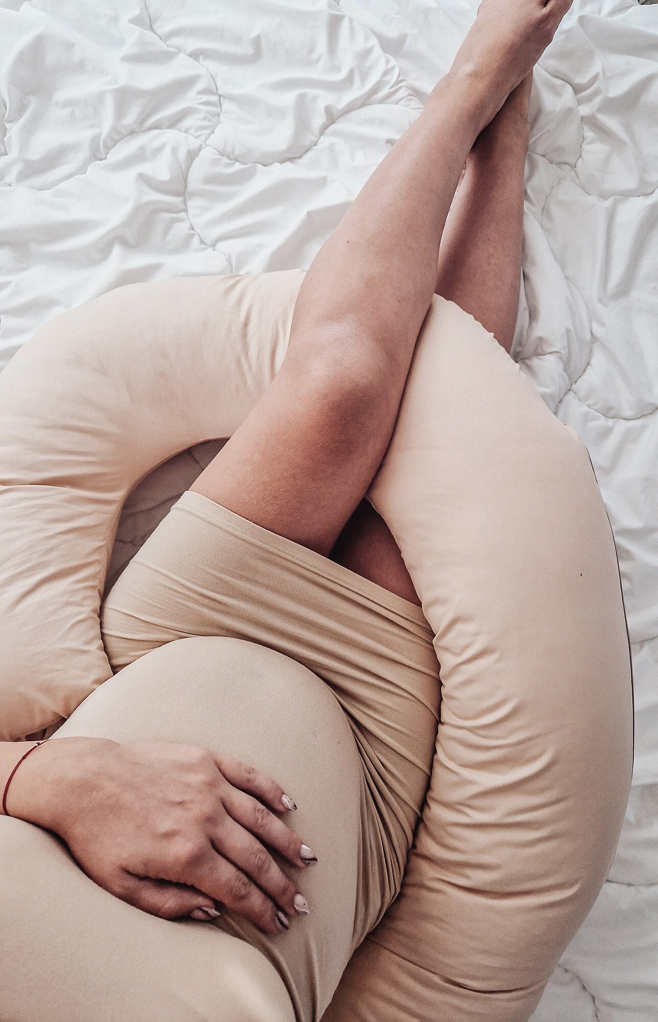 50x30cm Novelty Soft Lap Pillow Cushion Mini Skirt Sleep on Women's Legs  Thighs