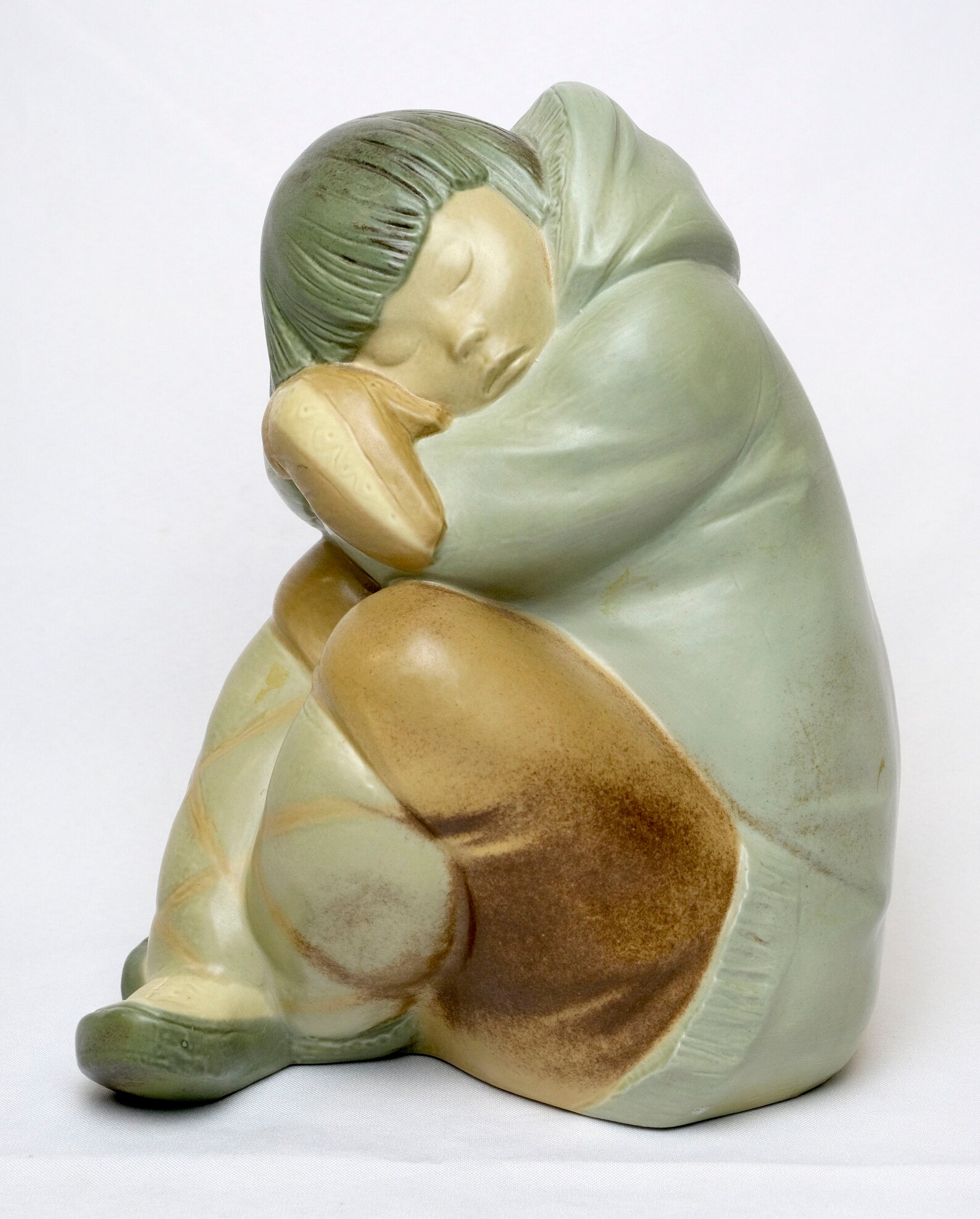 Lladro Eskimo Boy 10.75 Tall Ceramic Figure Etsy
