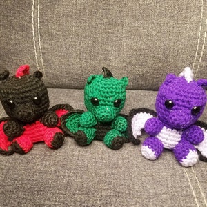 Crochet Mini Dragon