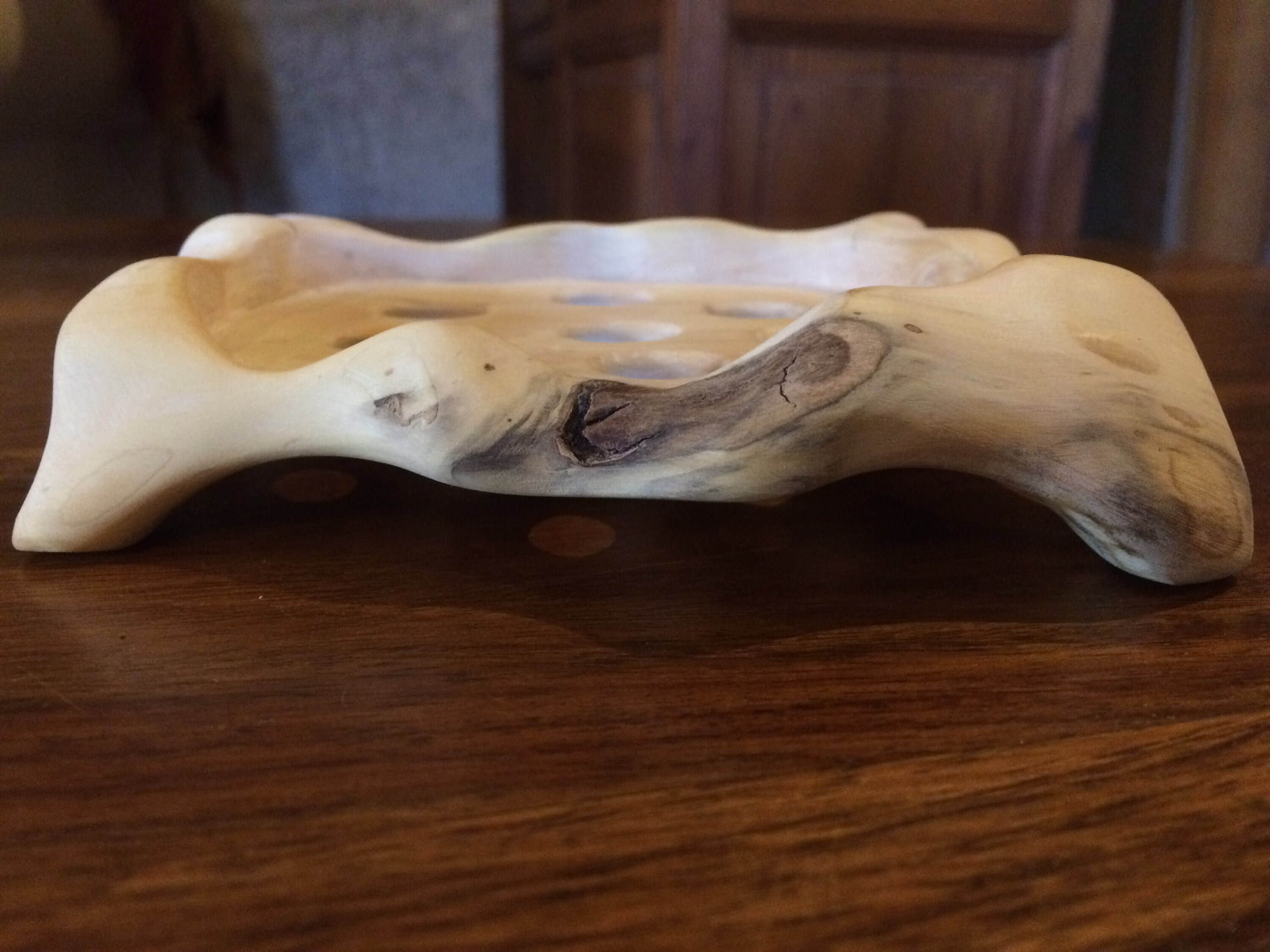 Savon Plat Carcarved de Boxwood