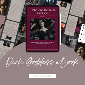 Dark Goddess Empowerment eBook: Shadow Work & Ancient Wisdom (PDF)