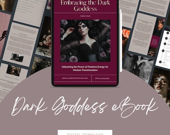 E-book sobre Empoderamento da Deusa Negra: Trabalho de Sombra e Sabedoria Antiga (PDF)