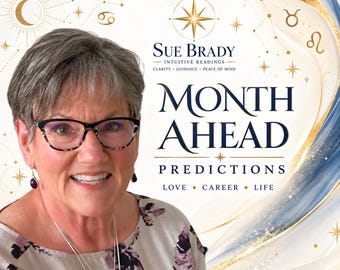 Month Ahead Psychic Reading  Numerology Astrology Reading Same Day