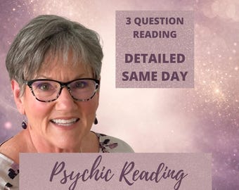 Psychic Reading | 3 Question | Tarot Card Reading