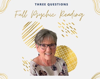 Full Psychic Reading Same Day 3 Questions | Clairvoyant Reading | Intuitive Reading | Tarot Cards