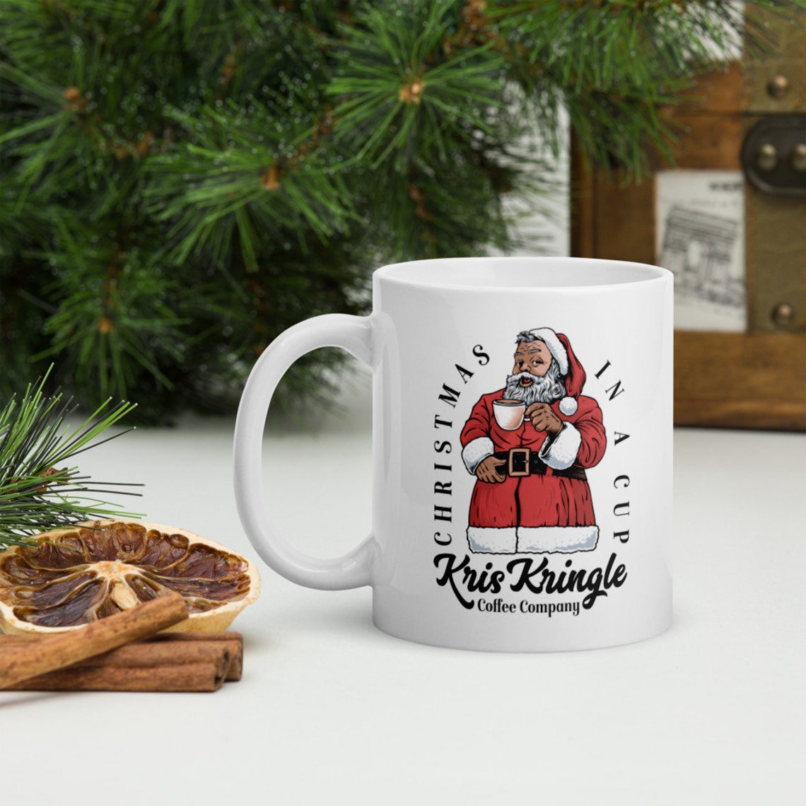 Kris Kringle Coffee Company Mug Etsy