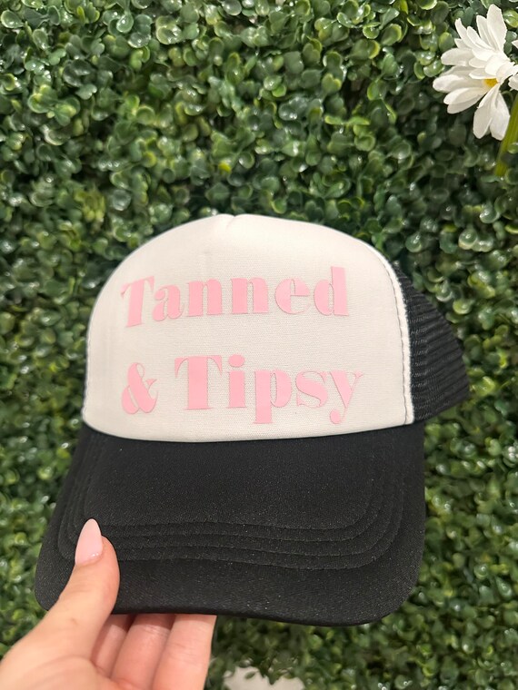 Tanned and Tipsy - Trucker Hat - Etsy display picture 1