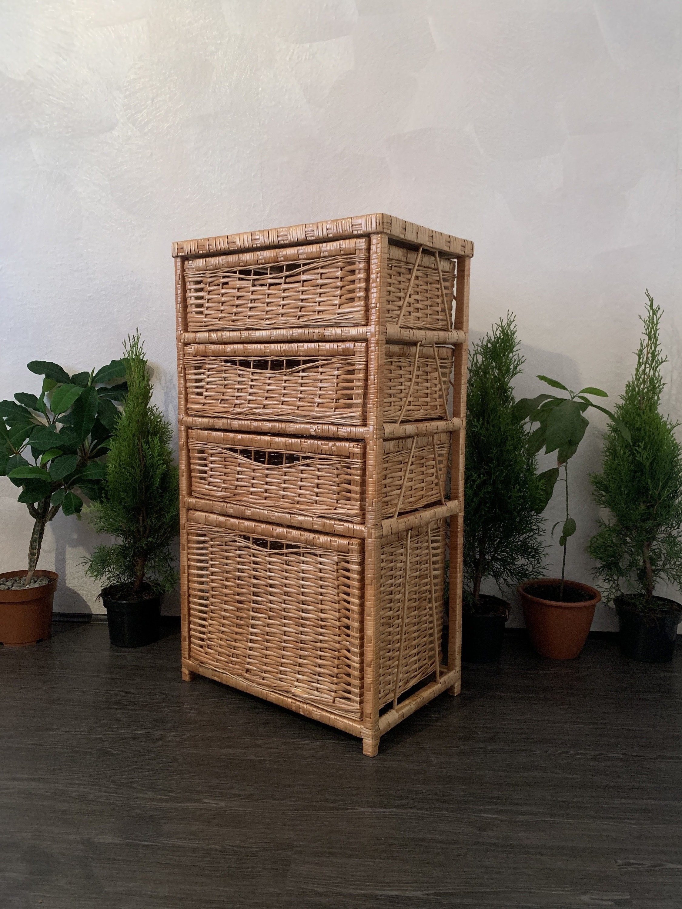Wicker Drawer, Dresser Furniture, Shelves With Drawers, Wicker Chest