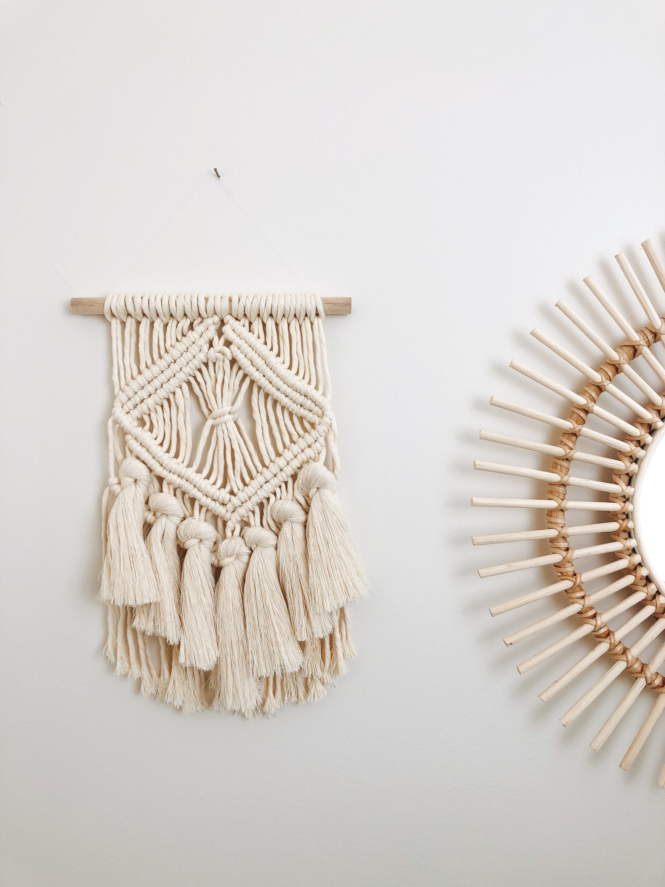 DIY Macrame Wall Hanging Kit for beginners Etsy