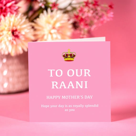 To Our Raani Mother's Day Card