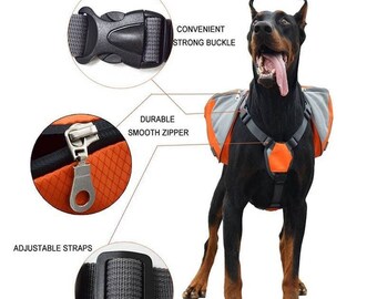 small dog saddle bolsas