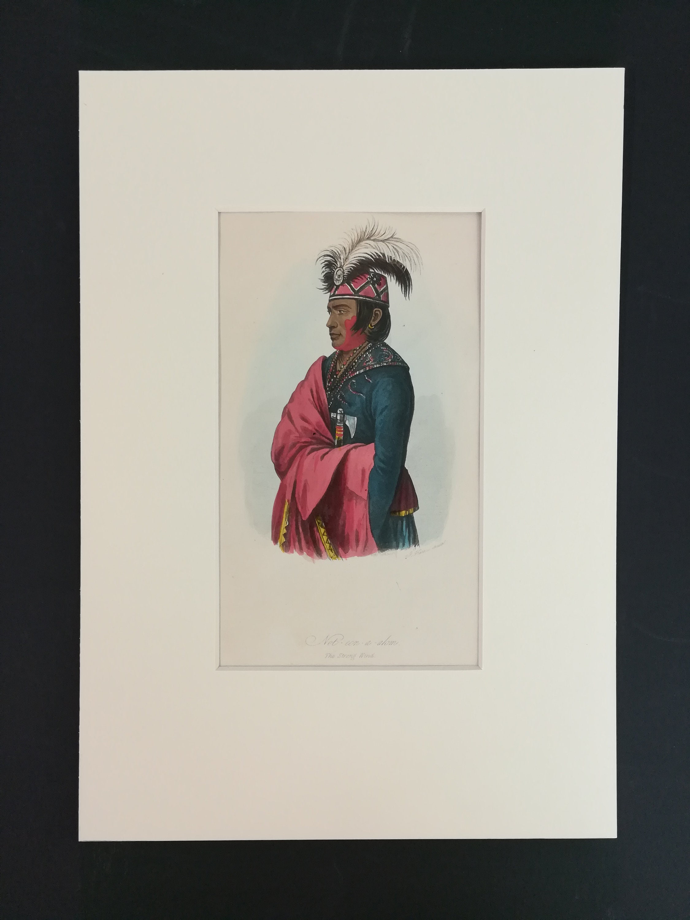 30 x 30 cm color blanco para decoración del hogar diseño tribal FINGERINSPIRE Plantilla de jefe nativo americano para pintar sobre madera 
