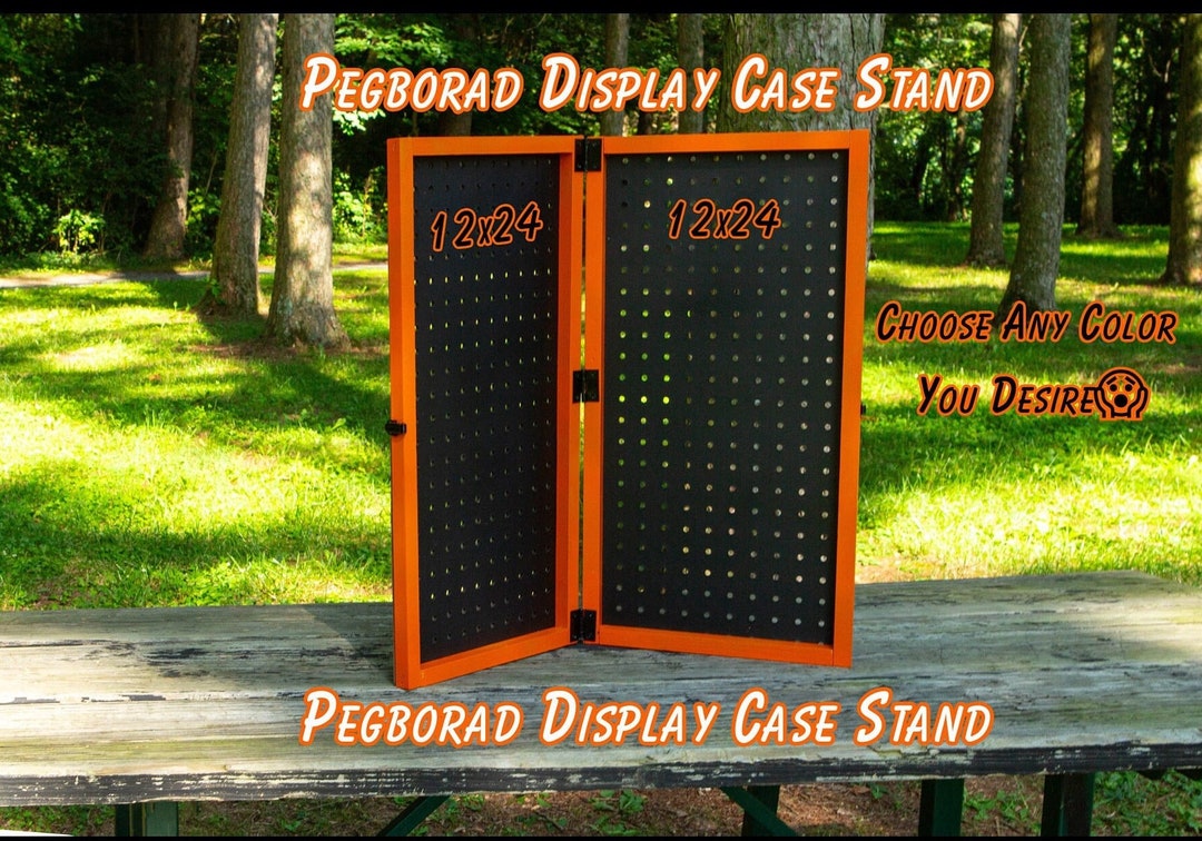 Folding Pegboard Display Case 12 X 24 Paparazzi Display Pin Display