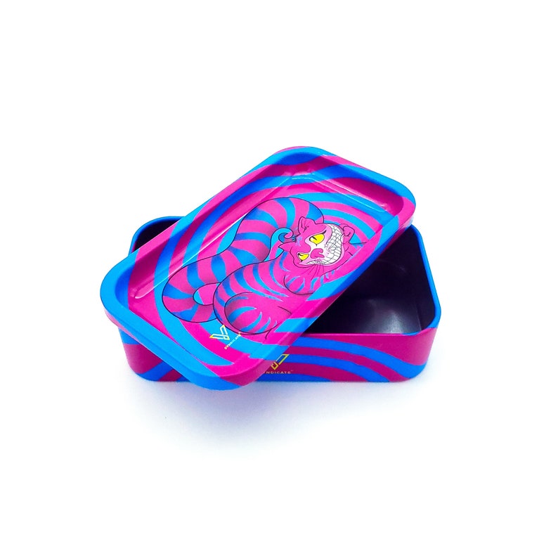 Mini Stashbox W/ Rolling Tray Lid Rolling Tray for Car Etsy