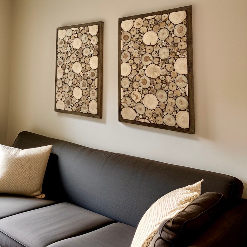 Rustic Wood Slices - Etsy