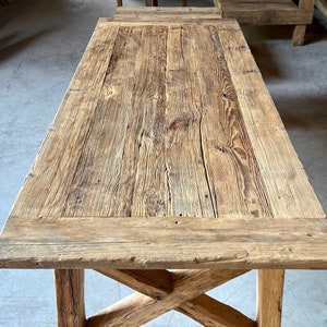 Rustic Dining Table Top Reclaimed, Reclaimed Wood Table Top Rectangle, BarnWood Table Top Wood Furniture Rustic