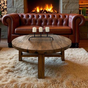Rustic Living Room Set: Cozy Elegance for Timeless Charm