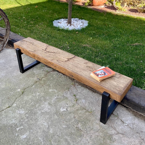 Rustic Wood Bench Legs - Etsy