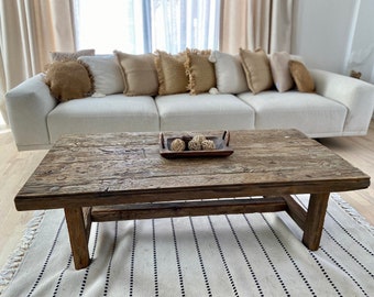 Wood Coffee Table Rustic Reclaimed Wood Furniture and Decor, Reclamied Furniture Rustic Coffee Table Wood