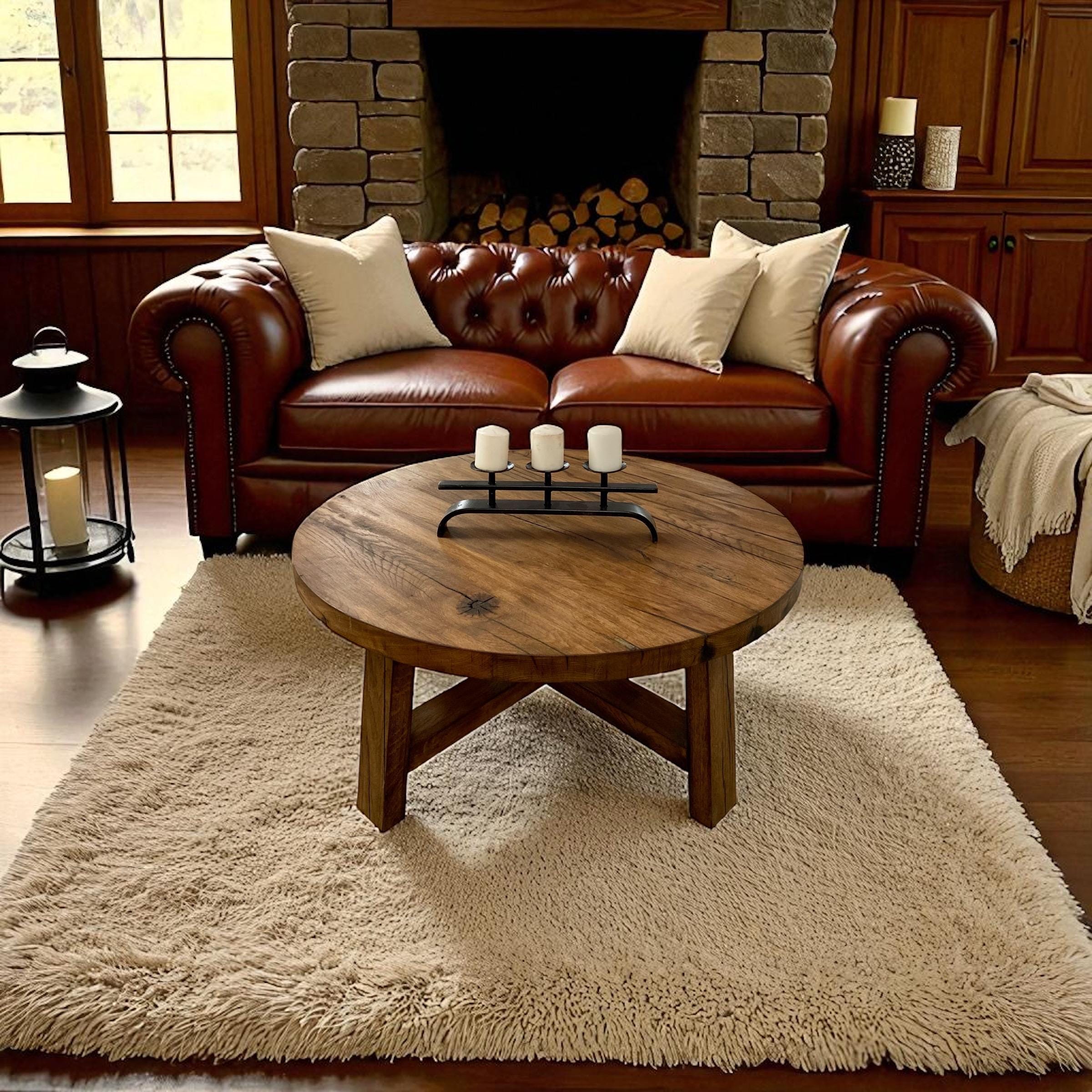 What to Put on Round Coffee Table: Stylish Ideas to Impress Guests