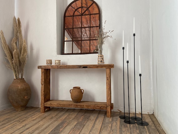 Candelabro A 5 Bracci In Oro - 122 Cm Altezza, Portacandele Extra Large Per Interni, Design Moderno