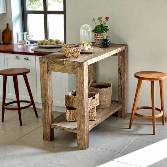 Counter Height Kitchen Table With Storage: Maximize Space
